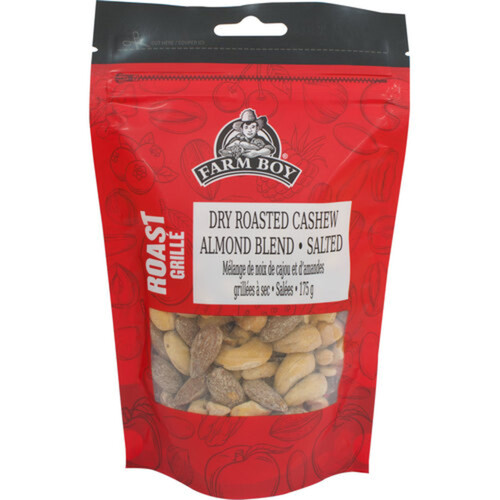 Farm Boy Roasted Salted Blend Cashew Almond 175 g