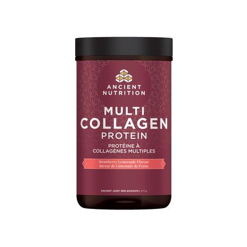 Ancient Nutrition Multi Collagen Protein Strawberry Lemonade Flavour Ancient Joint 273 g