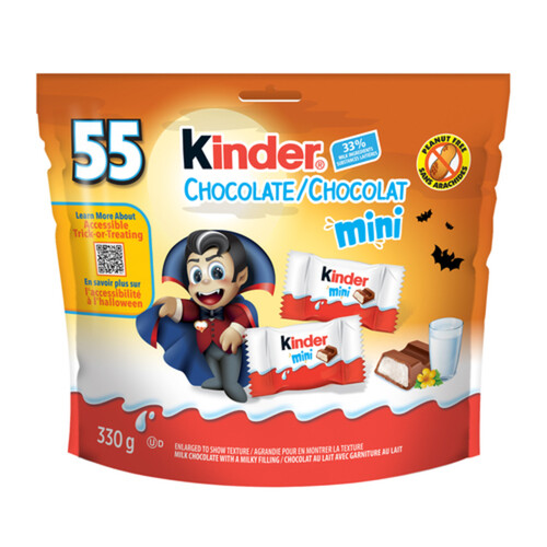 Ferrero Canada Kinder Peanut-Free Halloween Chocolate Minis 330 g