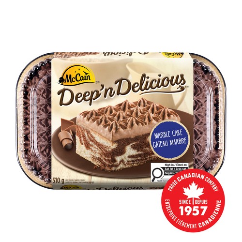 McCain Deep'n Delicious Frozen Cake Marble 510 g