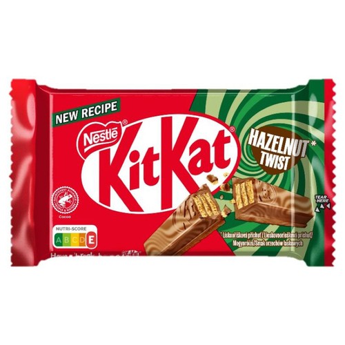 Kit Kat Chocolate Bar Hazelnut Twist 41 g