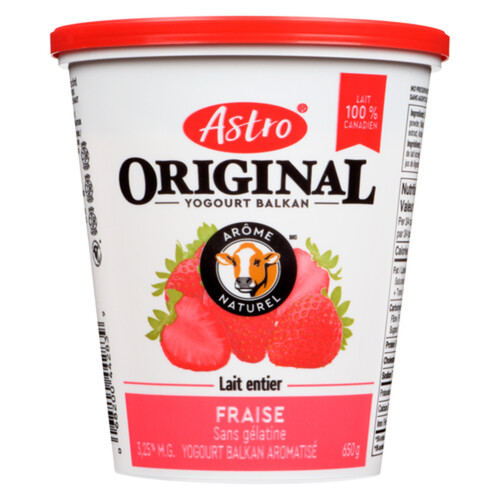 Voilà Online Grocery Delivery Astro Original 3.25 Yogurt Delight