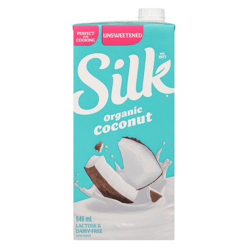 Silk Organic Dairy-Free Coconut Milk Alternative Unsweetened Shelf Stable 946 ml