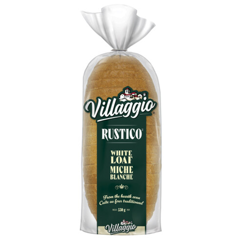 Villaggio Rustico White Loaf Bread 550 g