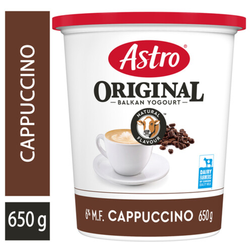 Astro 6% Original Balkan Yogurt Cappuccino 650 g