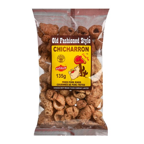 Sunasia Pork Rinds Chicharron Old Fashioned 135 g