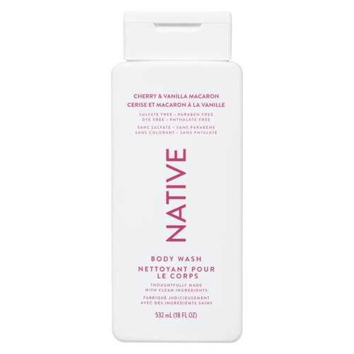 Native Body Wash Cherry & Vanilla Macaron 532 ml