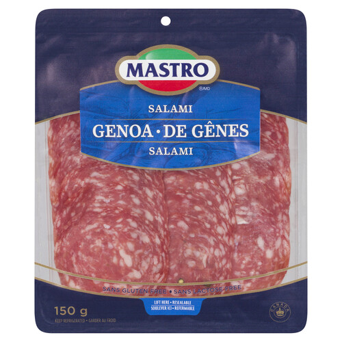 Mastro Genoa Sliced Meat Salami 150 g
