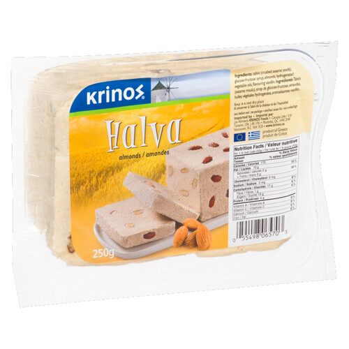 Krinos Halva Almonds 250 g