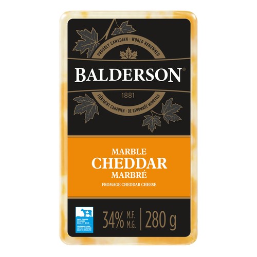 Balderson Cheddar Cheese Marble 280 g