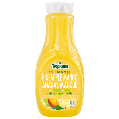 Tropicana Fruit Beverage Pineapple Mango 1.75 L