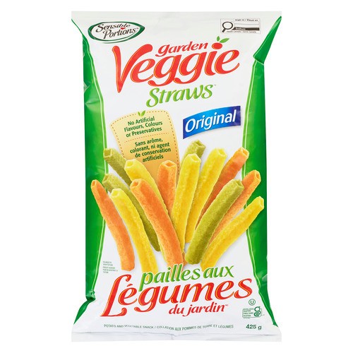 Sensible Portions Garden Veggie Straws Potato And Vegetable Snack Original 425 g