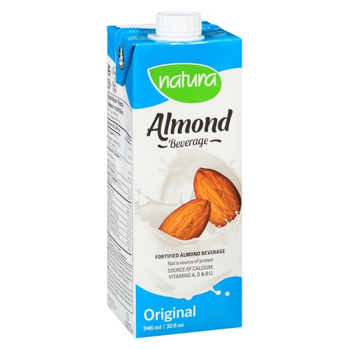 Natura Dairy-Free Almond Beverage Original 946 ml