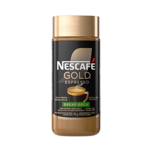 Nescafé Gold Instant Roast & Ground Coffee Decaf Espresso Premium 90 g