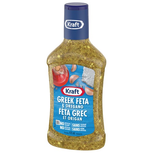 Kraft Dressing Greek With Feta & Oregano 475 ml