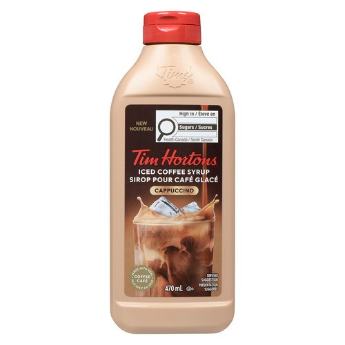 Tim Hortons Iced Coffee Syrup Cappuccino 470 ml
