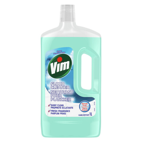 Vim Floor Cleaner Ocean Scent For A Streak Free Shine 1 L