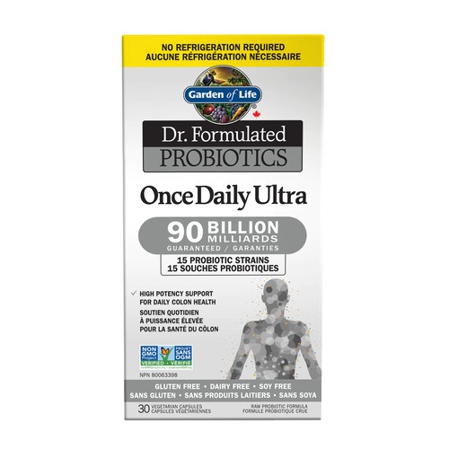 Garden Of Life Probiotics Once Daily Ultra Capsules 30 Count
