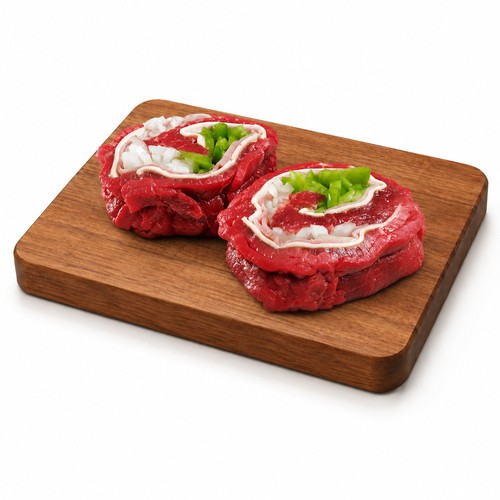 Sterling Silver Beef Swiss Roll