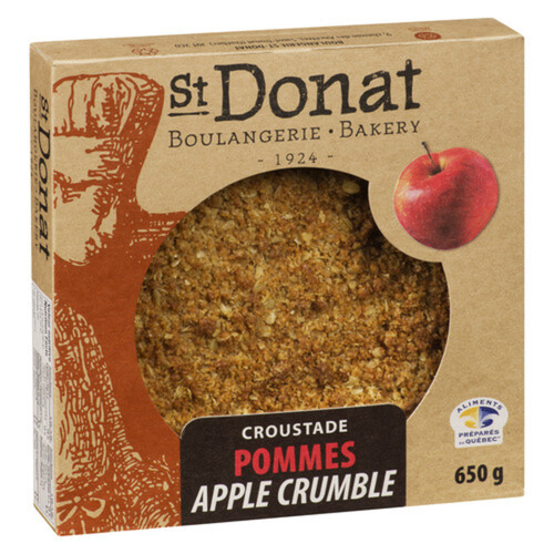 Boulangerie St-Donat Frozen Apple Crumble 650 g