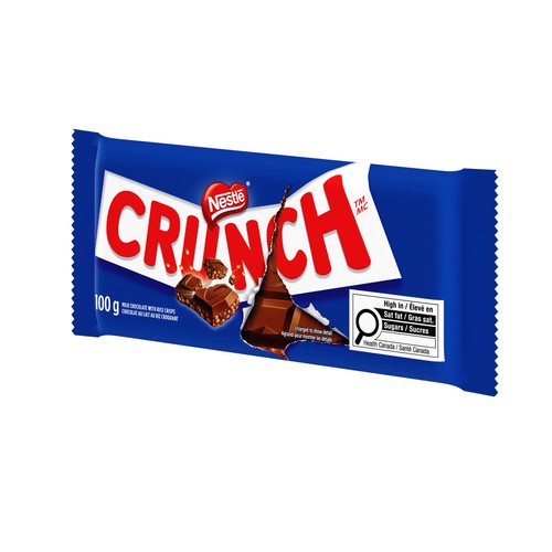 Nestlé Crunch Milk Chocolate Bar Tablet With Crisped Rice 100 g
