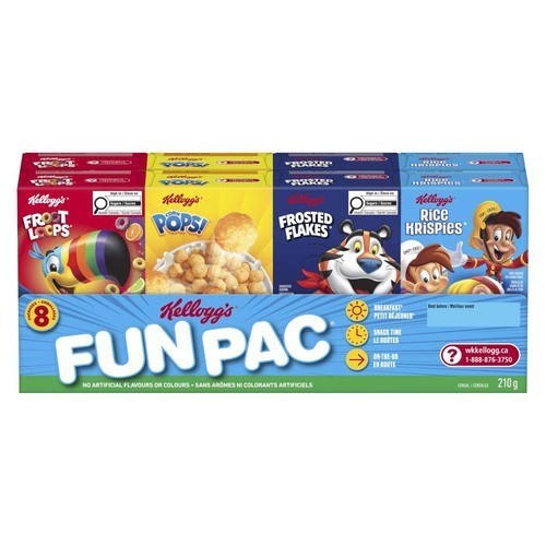 Kellogg's Cereal Fun Pack 210 g