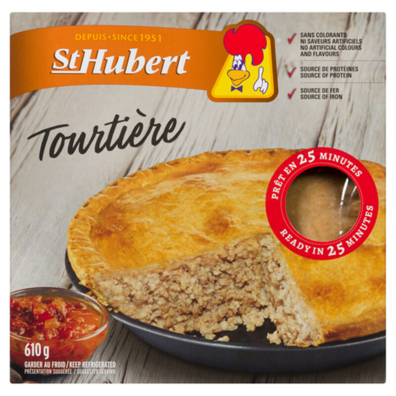 StHubert Tourtiere Fresh 610 g Voilà Online Groceries & Offers