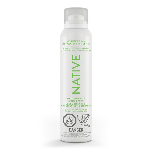 Native Deodorant Spray Cucumber & Mint 99 g