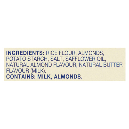Blue Diamond Gluten-Free Rice Crackers Nut Thins Real Almond 120 g