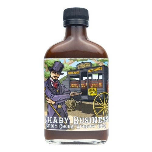 Flavour Factory Shady Business Sauce Spicy Cocoa Apricot BBQ 350 ml