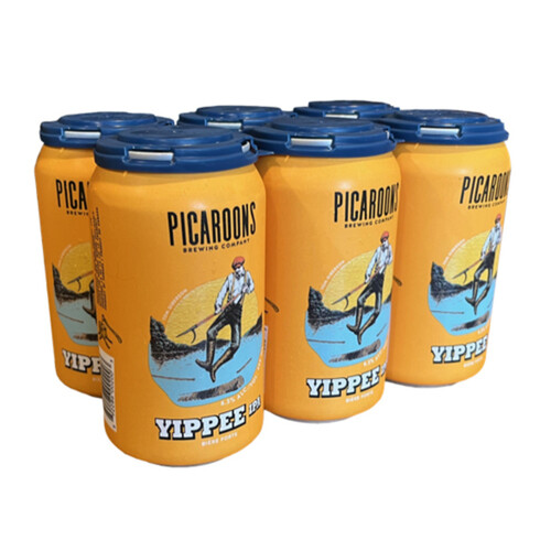 Picaroons Yippee IPA Beer 6.5% Alcohol 6 x 355 ml (cans)