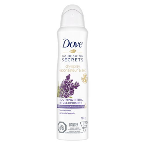 Dove Nourishing Secrets Antiperspirant Dry Spray Lavender Scent 107 g