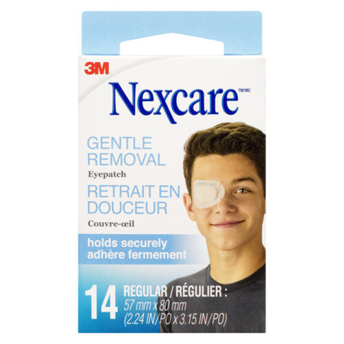 Nexcare Eye Patch Gentle Removal 14 EA