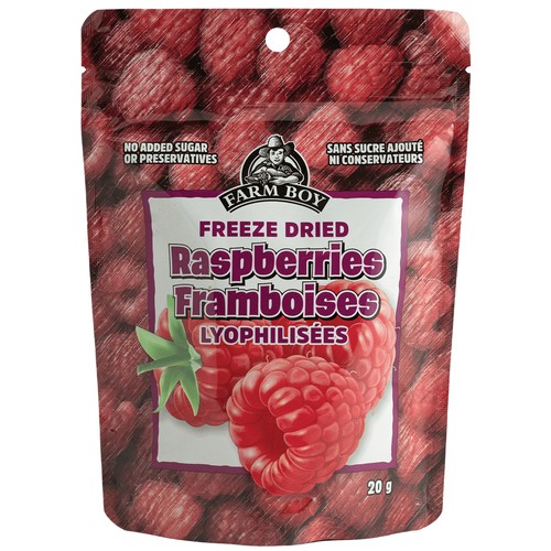 Farm Boy Freeze Dried Raspberries 20 g