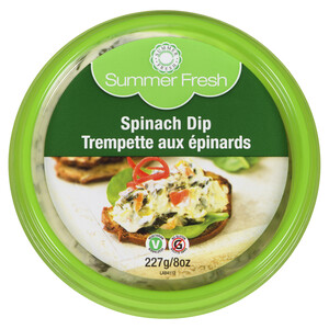 Summer Fresh Spinach Dip 227 g
