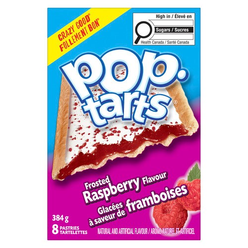 Kellogg's Pop Tarts Frosted Raspberry 8 x 48 g