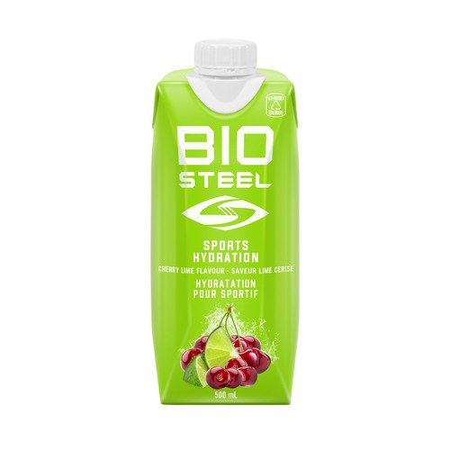 BioSteel Sports Drink Ready To Drink Cherry Lime 500 ml