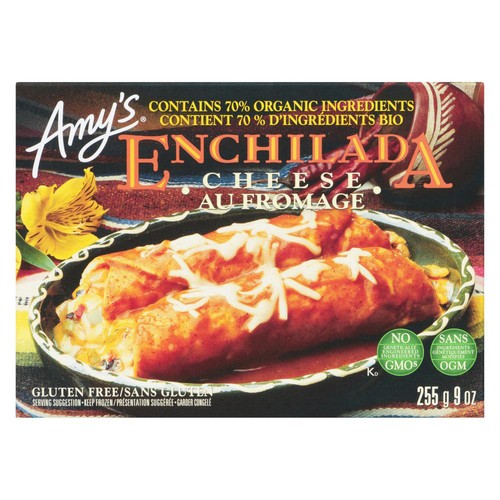 Amy's Gluten-Free Frozen Cheese Enchilada 255 g