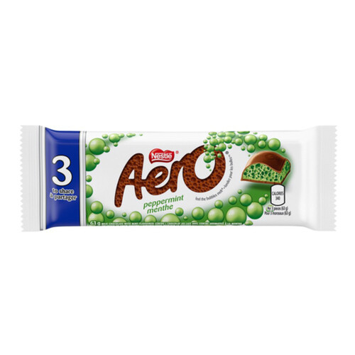 Nestle Aero Chocolate Bar Peppermint 63 g