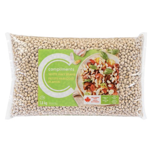 Compliments Navy Beans White 1.8 kg