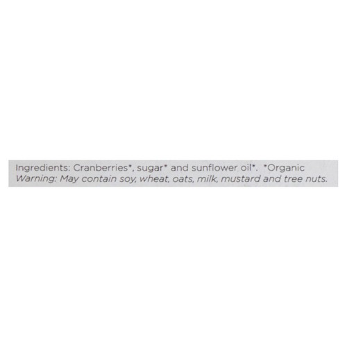 Left Coast Organics Dried Cranberries 600 g