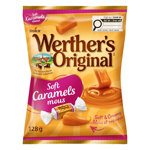Werther's Candy Soft Caramel Original 128 g