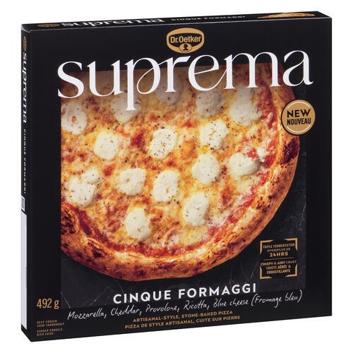 Dr. Oetker Suprema Frozen Pizza Cinque Formaggi 492 g