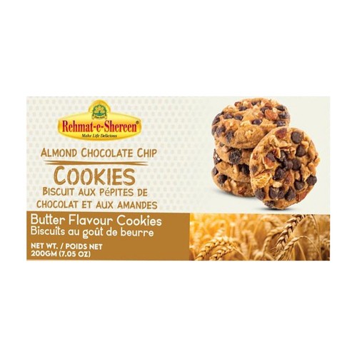 Rehmat E Shereen Cookies Almond Chocolate Chip 200 g