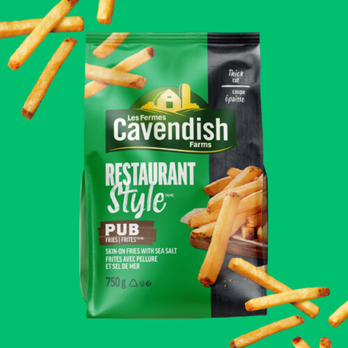 Cavendish Farms Frozen Restaurant Style Pub Fries 750 g