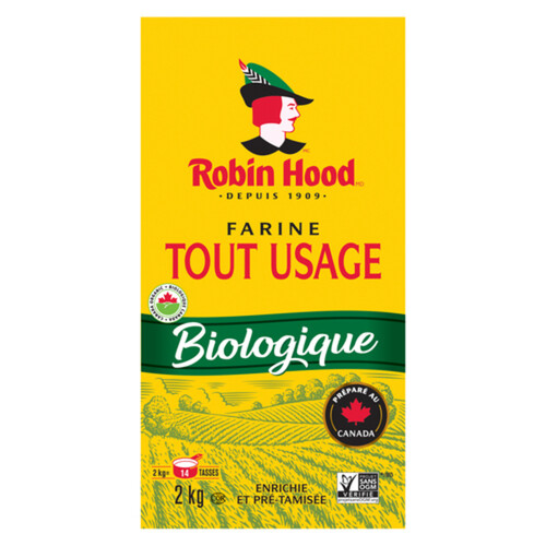 Robin Hood Organic All Purpose Flour 2 kg