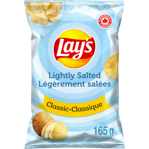 Lay's Lightly Salted Potato Chips 165 g