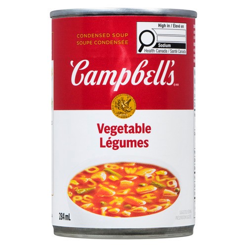 Campbell's Condensed Soup Alphabet Vegetable 284 ml