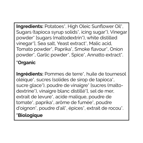 Humble Rumbles Ripple Organic Potato Chips All Dressed 135 g