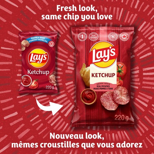 Lay’s Potato Chips Ketchup Flavoured 220 g